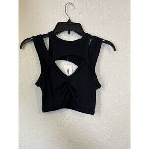 Urban Outfitters Black Stretchy Crop Top Small Juniors